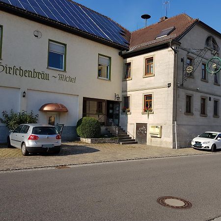 Gasthof Hirschenbraeu Michel Rauhenebrach Exteriör bild